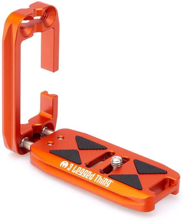 Alt view image 5 of 7 - 3 Legged Thing Ellie Next Evolution Universal L-Bracket for Mirrorless and DSLR Camera, Copper (Orange)