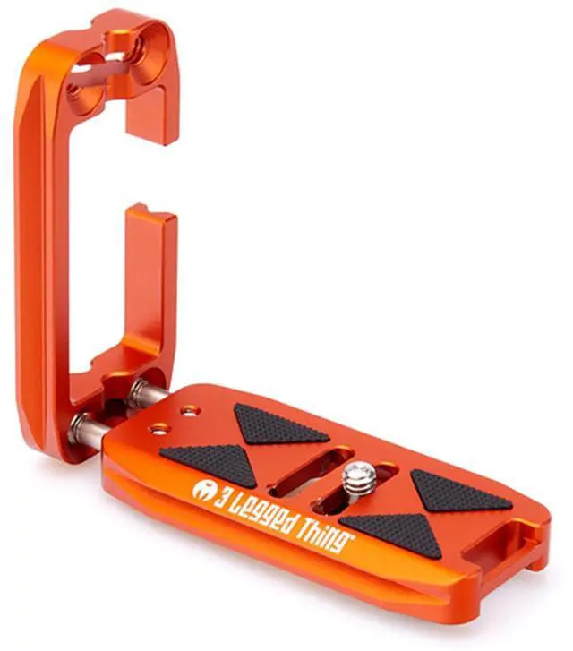 Alt view image 7 of 7 - 3 Legged Thing Ellie Next Evolution Universal L-Bracket for Mirrorless and DSLR Camera, Copper (Orange)