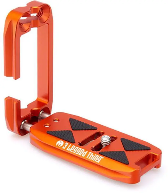 Alt view image 6 of 7 - 3 Legged Thing Ellie Next Evolution Universal L-Bracket for Mirrorless and DSLR Camera, Copper (Orange)
