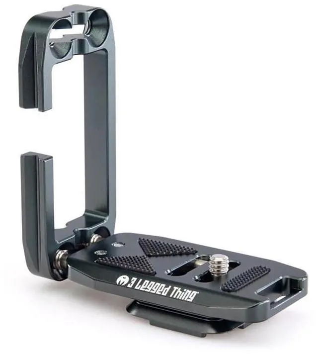 Main image of 3 Legged Thing Ellie PD Short Universal L-Bracket, PD Capture, Gray #ELLIEPDSG