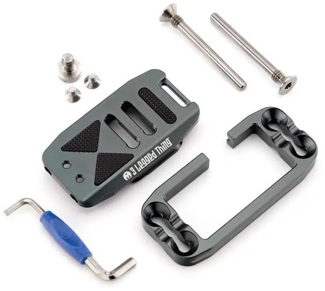 Alt view image 2 of 6 - 3 Legged Thing Ellie PD Short Universal L-Bracket, PD Capture, Gray #ELLIEPDSG