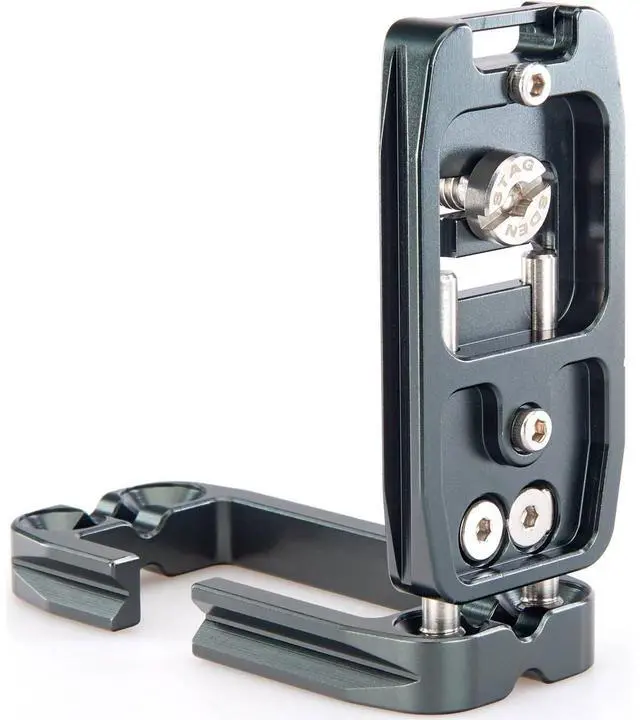 Alt view image 5 of 7 - 3 Legged Thing Ellie Short Universal L-Bracket with Shorter Base, Metallic Slate, Gray