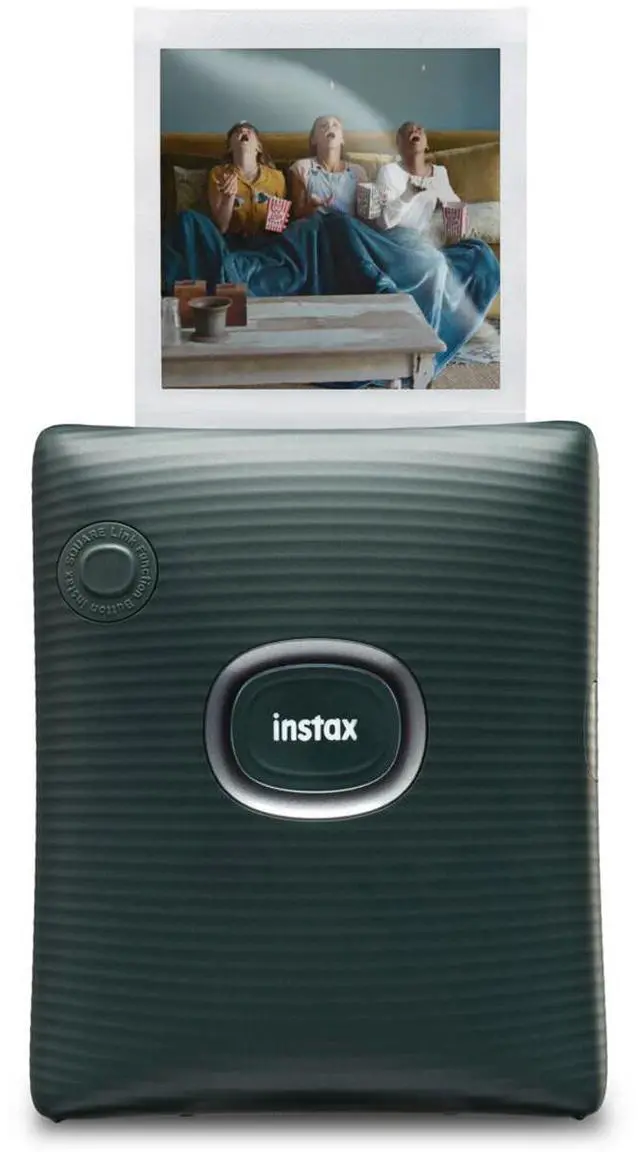 Alt view image 8 of 11 - Fujifilm INSTAX Square Link Instant Printer (Green) Bundle with Film (40 Exp)