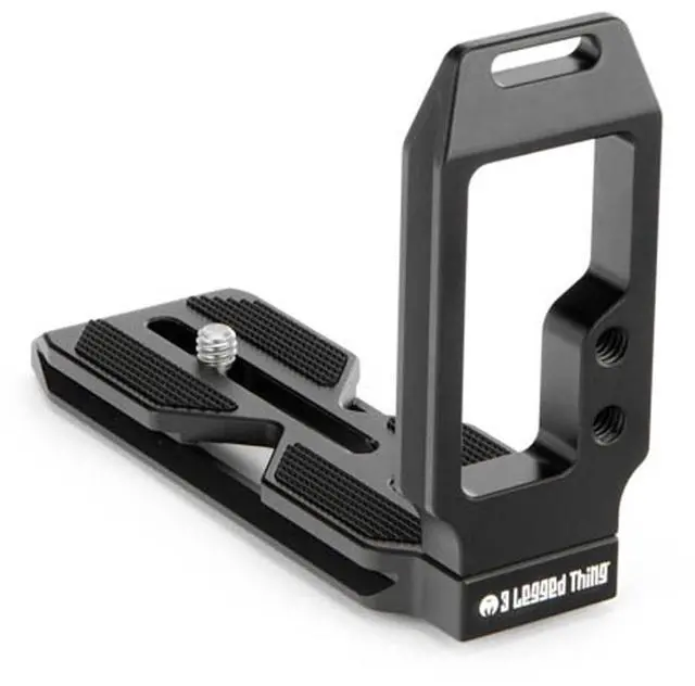 Alt view image 2 of 5 - 3 Legged Thing Darkness QR11-LB 2.0 Universal L-Bracket, Matte Black
