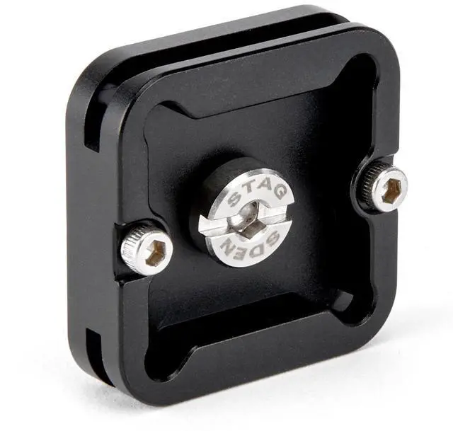 Alt view image 3 of 5 - 3 Legged Thing QR4-EQ 1.49x1.49" Arca Swiss Quick Release Plate, Darkness