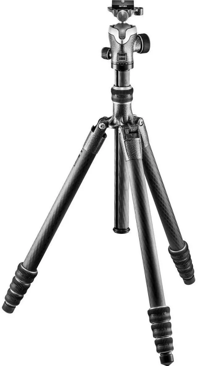 Main image of Gitzo GT2545T Traveler Series 2 4-Section Carbon Fiber Tripod with GH1382QD Center Ball Head
