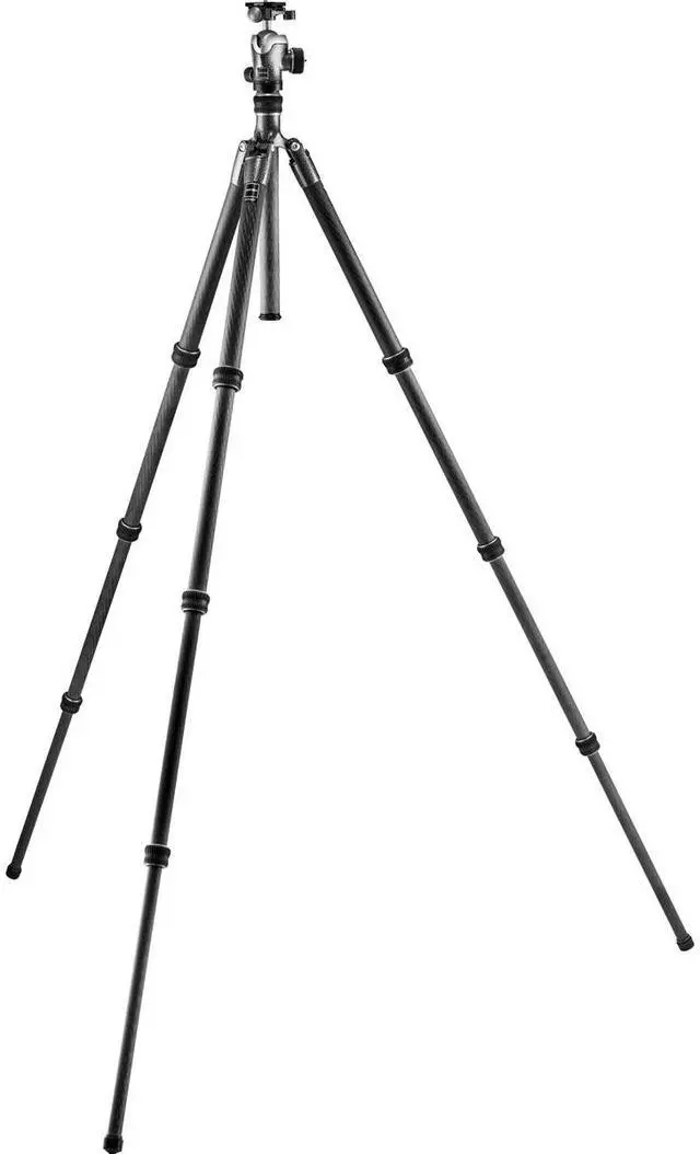 Alt view image 2 of 6 - Gitzo GT2545T Traveler Series 2 4-Section Carbon Fiber Tripod with GH1382QD Center Ball Head
