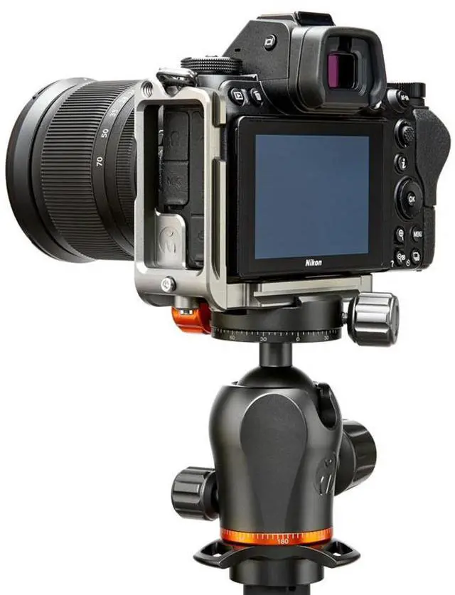Alt view image 5 of 16 - 3 Legged Thing Zelda Dedicated L-Bracket for Nikon Z Series Cameras, Slate Grey
