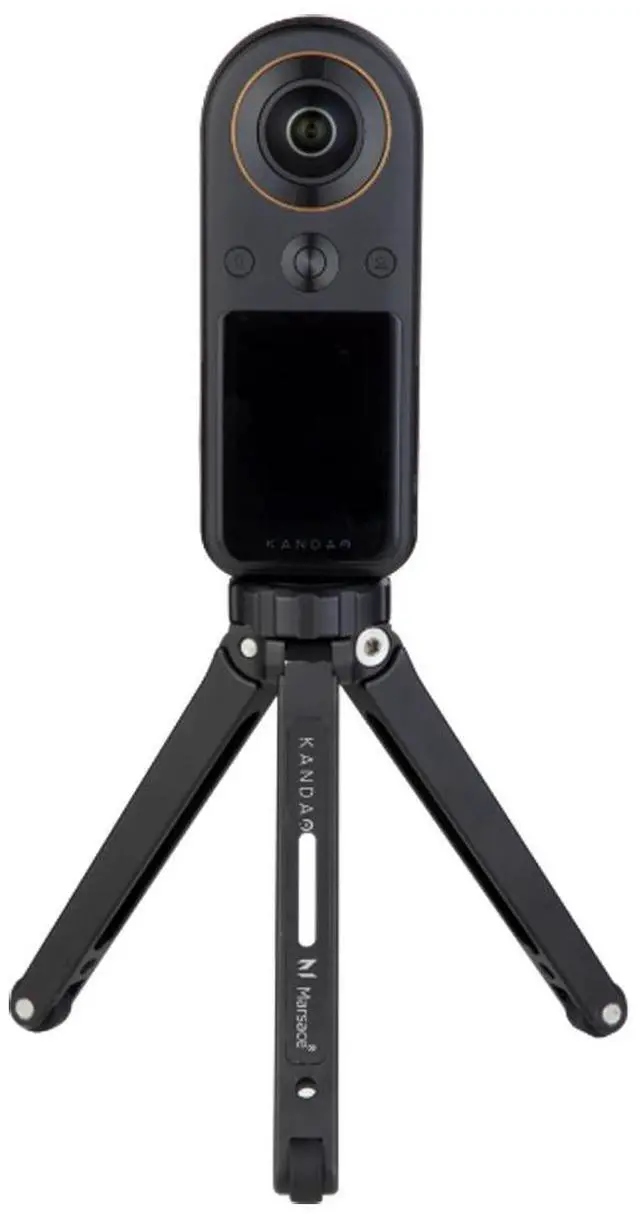 Alt view image 12 of 15 - Kandao AC KanDao x Marsace Tripod Alum tripod1 4 screw for Qoocam 8K