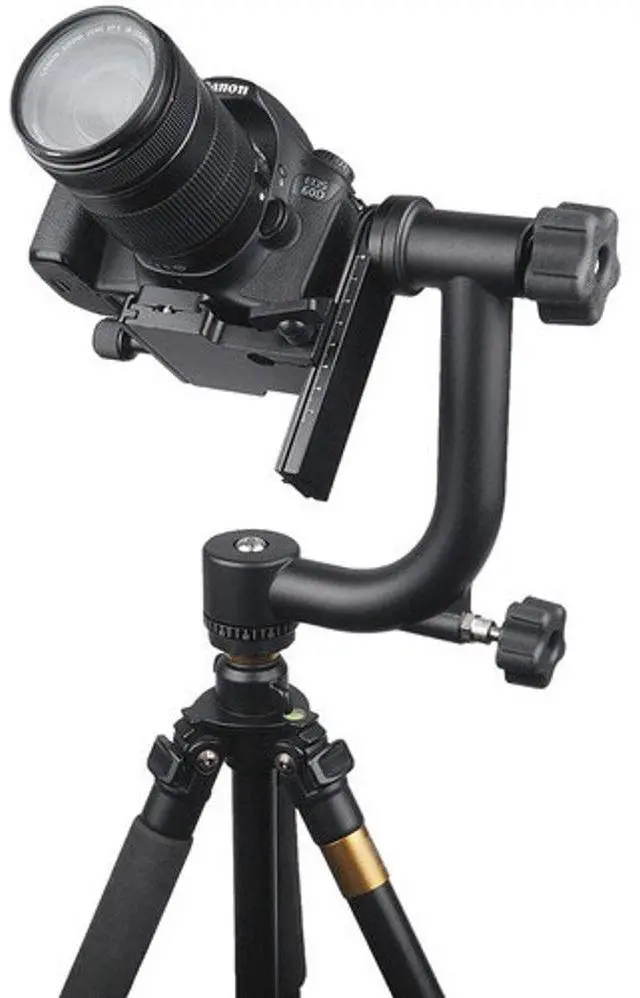 Alt view image 6 of 6 - YELANGU A17 Aluminum Alloy DSLR Camera Gimbal Tripod Head