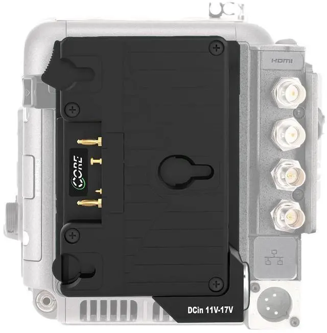 Alt view image 4 of 7 - Core SWX Core SWX PMC Plate Series for Sony Burano (Gold Mount)