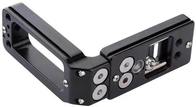 Alt view image 2 of 7 - ProMediaGear 3" Universal L-Bracket and Arca-Swiss Type L-Plate for DSLR Camera without Grip/Short Bodies