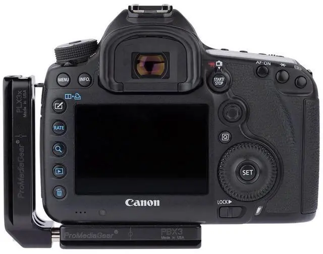 Alt view image 5 of 7 - ProMediaGear 3" Universal L-Bracket and Arca-Swiss Type L-Plate for DSLR Camera without Grip/Short Bodies