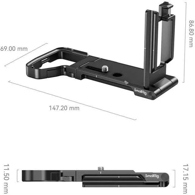 Alt view image 3 of 7 - SmallRig Foldable L-Bracket for Sony Alpha 7R V/7 IV/7S III Camera