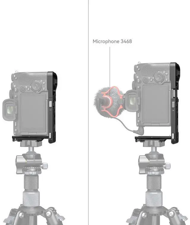 Alt view image 7 of 7 - SmallRig Foldable L-Bracket for Sony Alpha 7R V/7 IV/7S III Camera