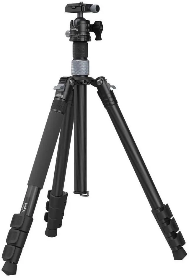Main image of SmallRig AP-20 4-Section Carbon Fiber Tripod with Ball Head and Center Column