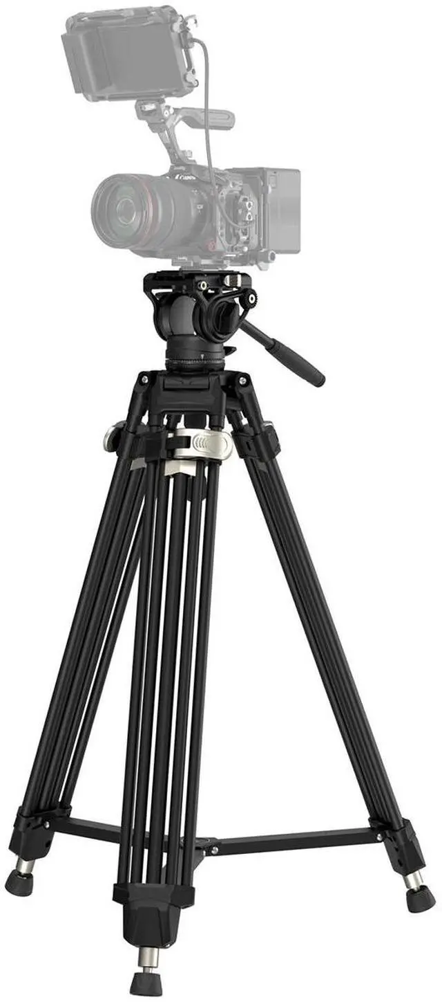 Main image of SmallRig AD-80 2-Section FreeBlazer Heavy-Duty Aluminum Alloy Tripod with Fluid Head