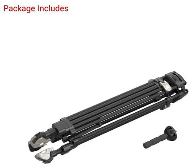 Alt view image 2 of 4 - SmallRig FreeBlazer 3-Section Heavy-Duty Carbon Fiber Tripod with 75mm Bowl