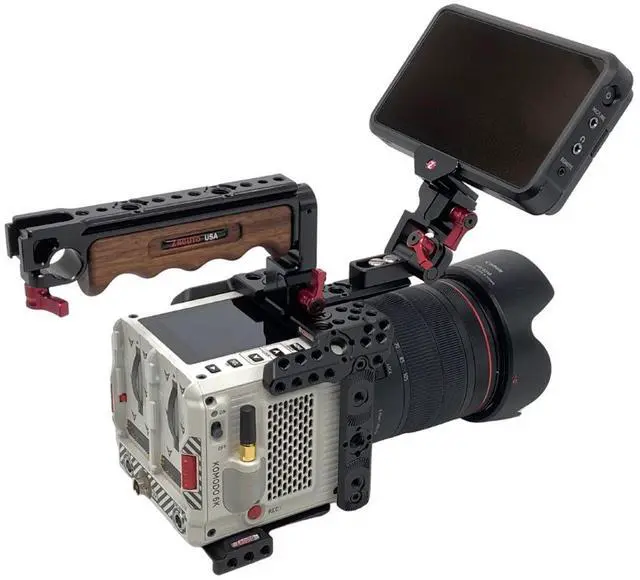 Alt view image 3 of 3 - Zacuto Camera Cage Kit with Tactical Handle & Trigger Handgrip for RED Komodo