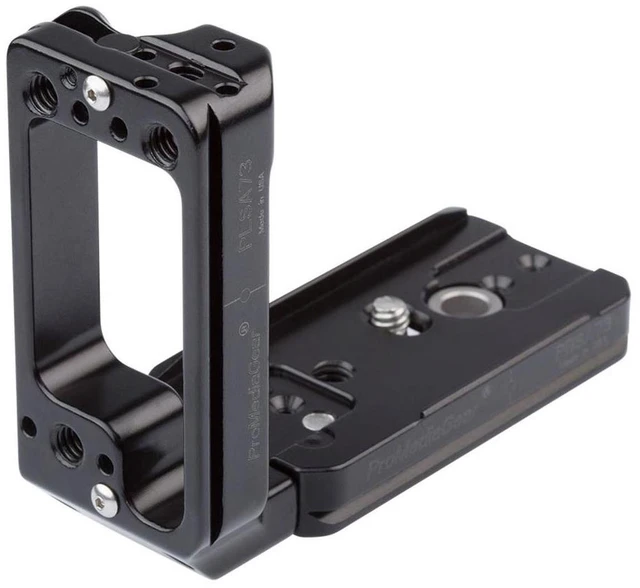 Main image of ProMediaGear L-Bracket for Sony Alpha a7 III/a7R III Cameras and Arca-Swiss Type Tripod Heads