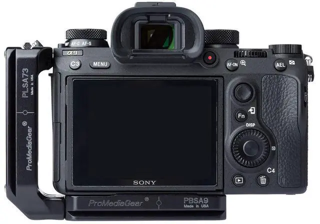 Alt view image 5 of 6 - ProMediaGear L-Bracket for Sony Alpha a9 Camera and Arca-Swiss Type Tripod Heads