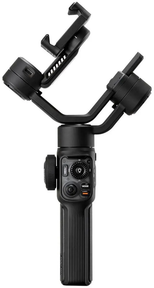 Alt view image 2 of 7 - Zhiyun SMOOTH 5S AI 3-Axis Handheld Gimbal Stabilizer Standard for Smartphone, Black