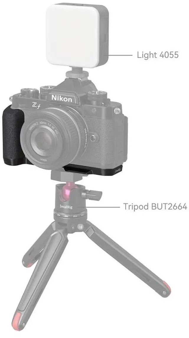 Alt view image 5 of 5 - SmallRig L-Shape Handle for Nikon Z f Camera