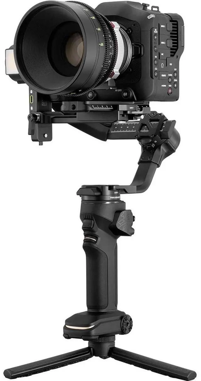 Alt view image 5 of 7 - Zhiyun CRANE 4 3-Axis Handheld Gimbal Stabilizer Combo Kit