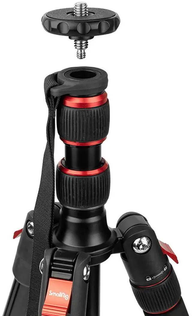 Alt view image 3 of 7 - SmallRig T-10 4-Section Aluminum Tripod
