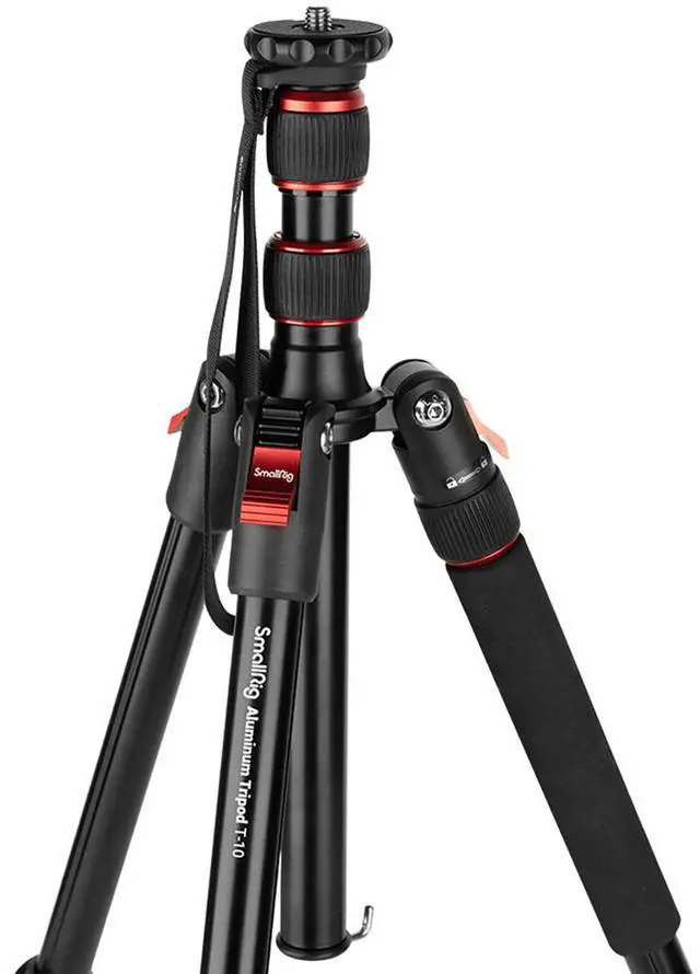 Alt view image 2 of 7 - SmallRig T-10 4-Section Aluminum Tripod