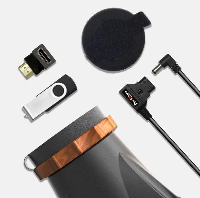 Alt view image 6 of 6 - Portkeys LEYE II Portable 4K HDMI 2.4" LCD Electronic Viewfinder