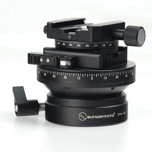 Alt view image 6 of 6 - SunwayFoto DDH-07 Panoramic Panning Clamp