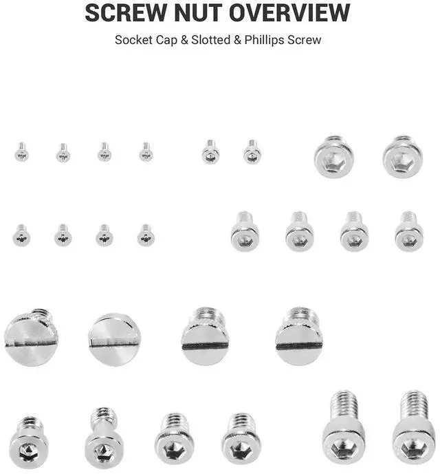 Alt view image 4 of 7 - SmallRig Screw Set for Camera Accessories