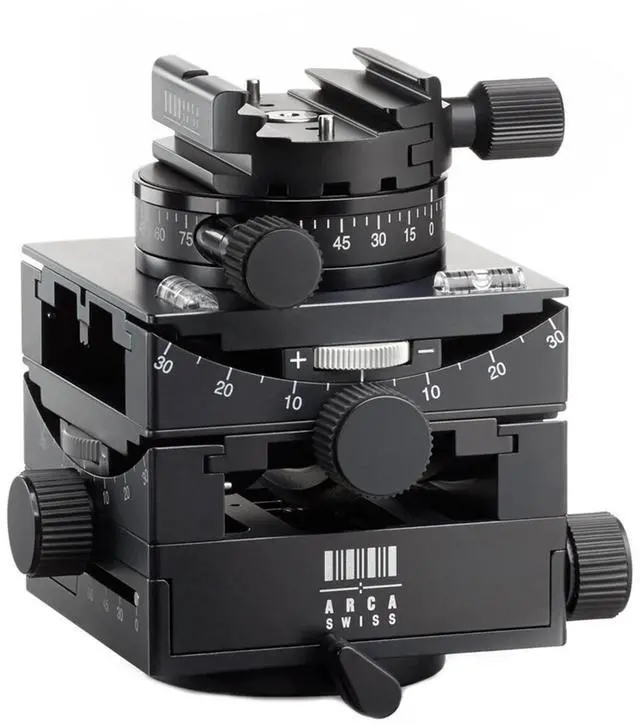 Main image of Arca Swiss C1 Cube Geared Head with Arca Classic Quick Release and Geared Panning