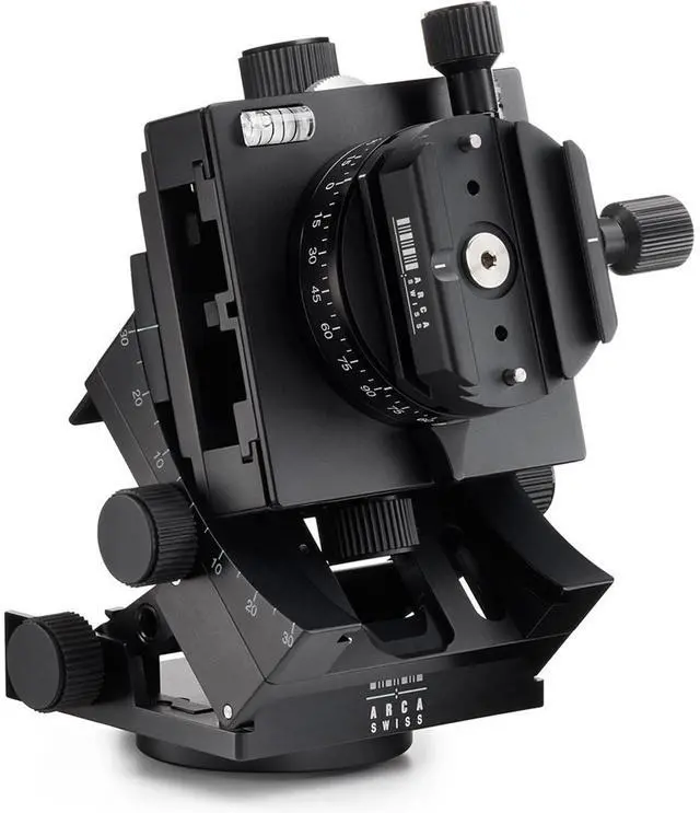Alt view image 3 of 4 - Arca Swiss C1 Cube Geared Head with Arca Classic Quick Release and Geared Panning