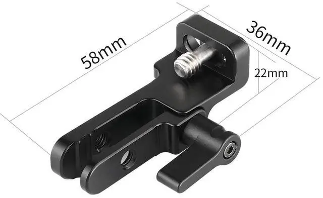 Alt view image 3 of 5 - SmallRig HDMI Cable Clamp for Nikon Z6/Z7