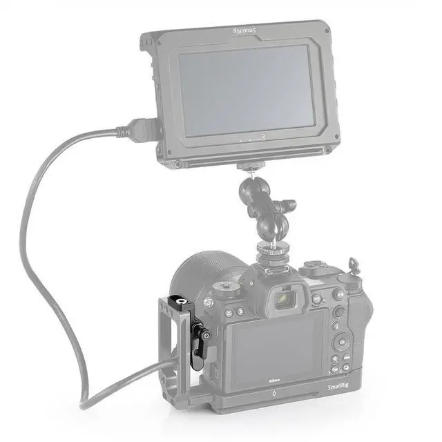 Alt view image 4 of 5 - SmallRig HDMI Cable Clamp for Nikon Z6/Z7