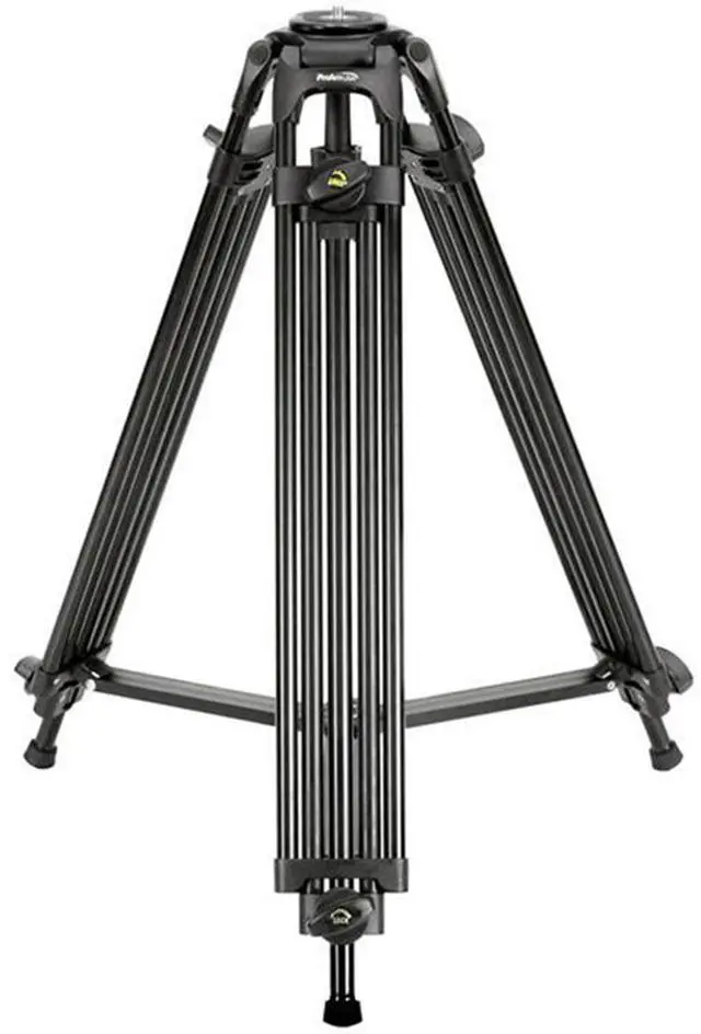 Main image of ProAm Professional Tandem-Leg 2-Section Aluminum Video Tripod with 75mm Bowl Mount