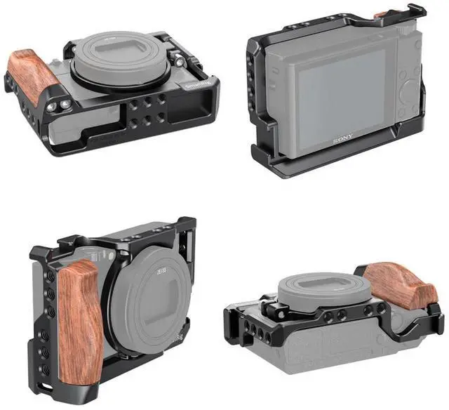 Alt view image 5 of 6 - SmallRig Cage for Sony RX100 VII and RX100 VI Camera