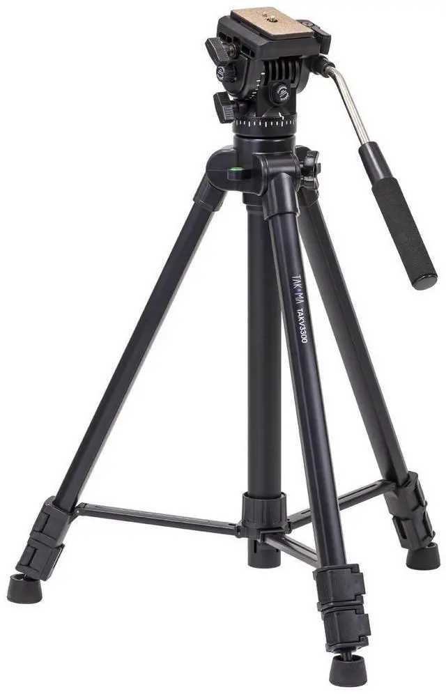 Main image of Takama Takama 66" 3 Section Flip Video Camera Tripod withFluid Drag Head