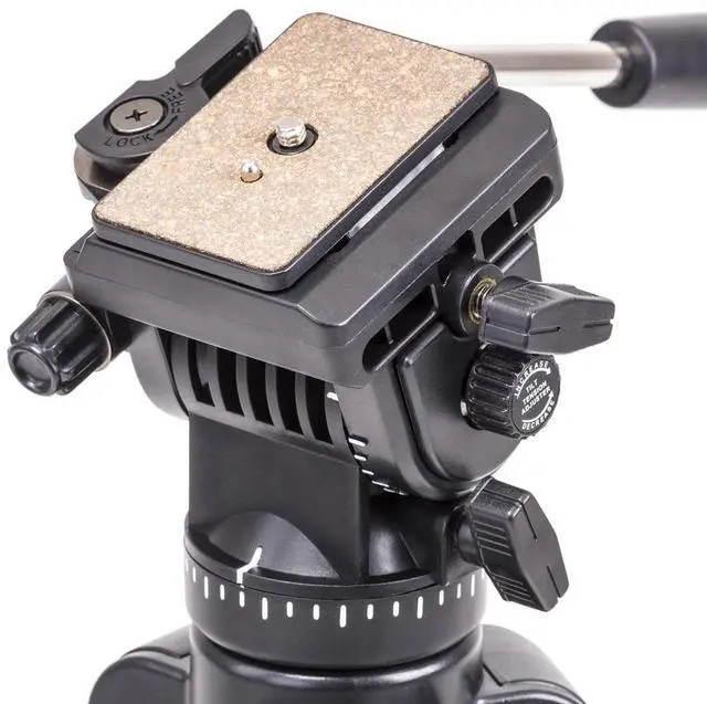 Alt view image 6 of 7 - Takama Takama 66" 3 Section Flip Video Camera Tripod withFluid Drag Head