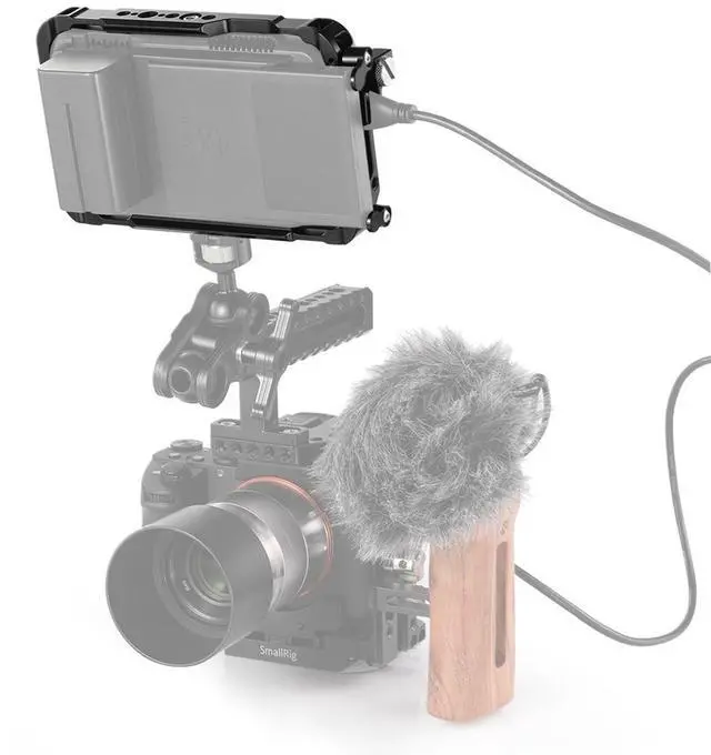 Alt view image 6 of 7 - SmallRig Full Cage for Atomos Ninja Series Monitor