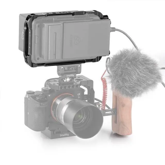 Alt view image 7 of 7 - SmallRig Full Cage for Atomos Ninja Series Monitor