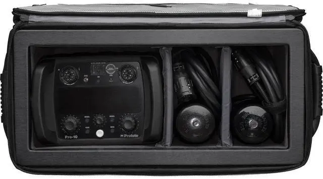 Alt view image 7 of 7 - Tenba Transport Air Case for Profoto Pro-10 Flash with 2 Heads, Black #634-809