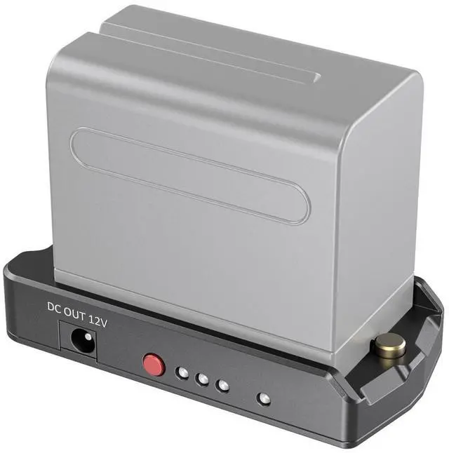 Alt view image 4 of 7 - SmallRig NP-F Battery Adapter Plate