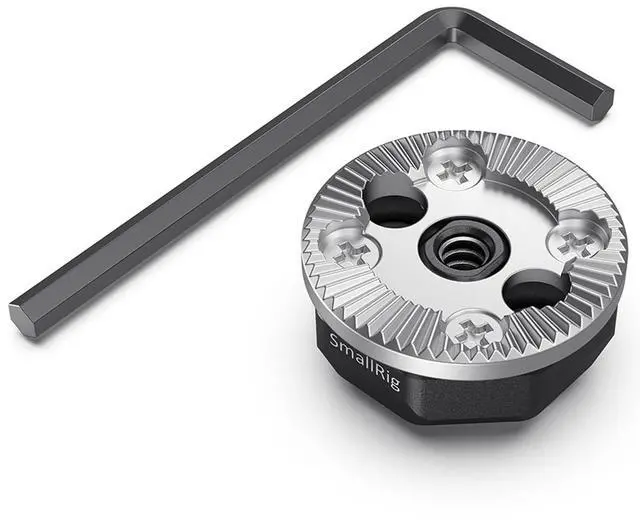 Alt view image 3 of 7 - SmallRig Arri Standard Rosette Bolt-On Mount, M6 Thread