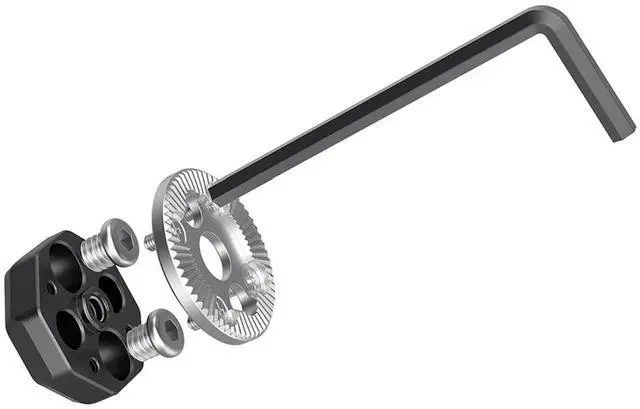 Alt view image 5 of 7 - SmallRig Arri Standard Rosette Bolt-On Mount, M6 Thread
