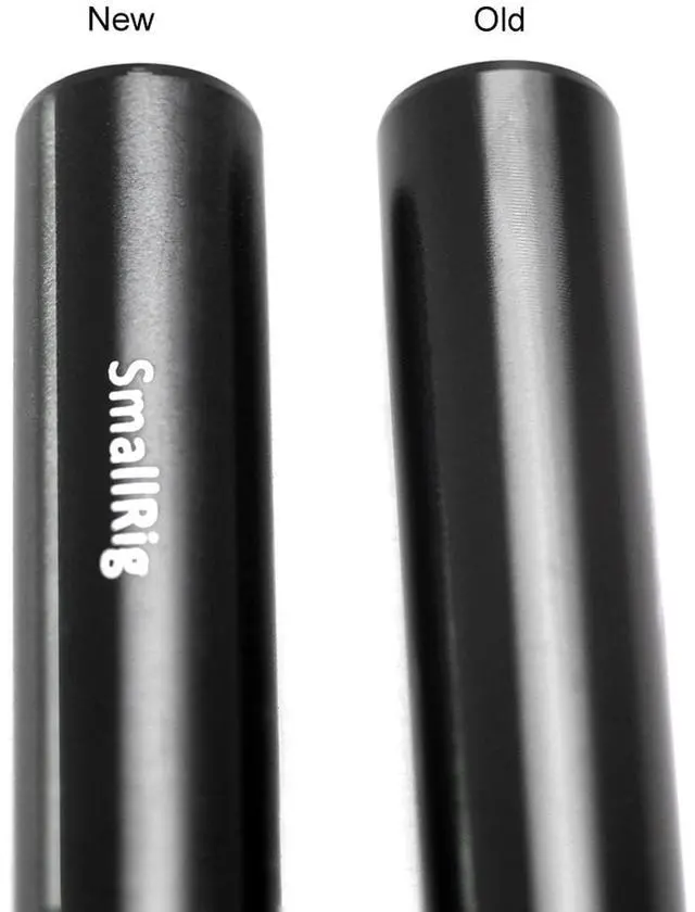 Alt view image 6 of 10 - SMALLRIG DSLR Camera Tripod 2pcs Black Aluminum Alloy 15mm Rod - 10cm 4 inch 1049