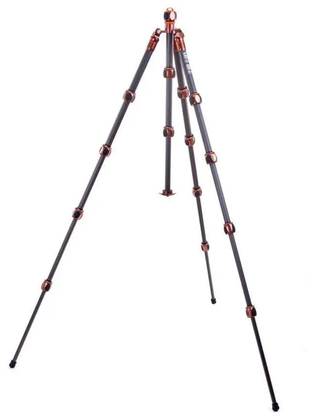 Alt view image 5 of 7 - 3 Legged Thing Albert 2.0 5-Section Carbon Fiber Tripod, Earth Bronze