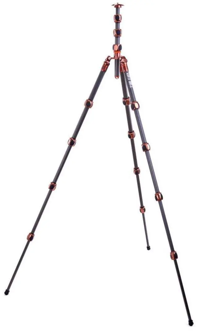 Alt view image 4 of 7 - 3 Legged Thing Albert 2.0 5-Section Carbon Fiber Tripod, Earth Bronze